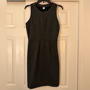 Old Navy Charcoal Sleeveless Midi Dress